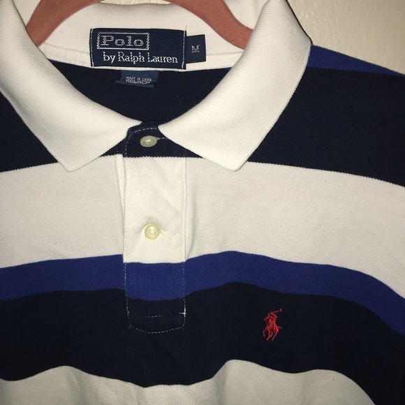 Polo Ralph Lauren Other - Ralph Lauren Polo Shirt - M - striped red blue
